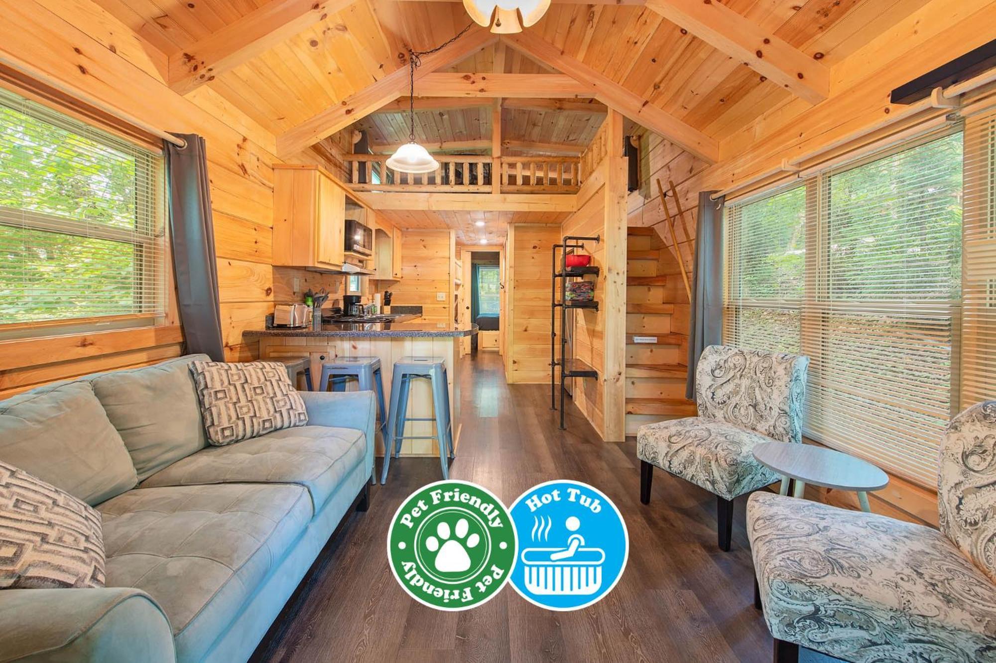 Eden Cabin Forested Tiny Home On Lookout Mtn Chattanooga Exterior foto